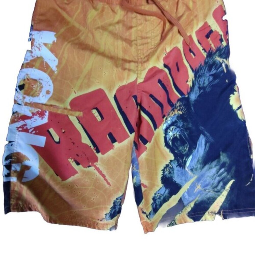 Kong King Kong Graphics Board Swim Shorts‎ Trunks 16-18